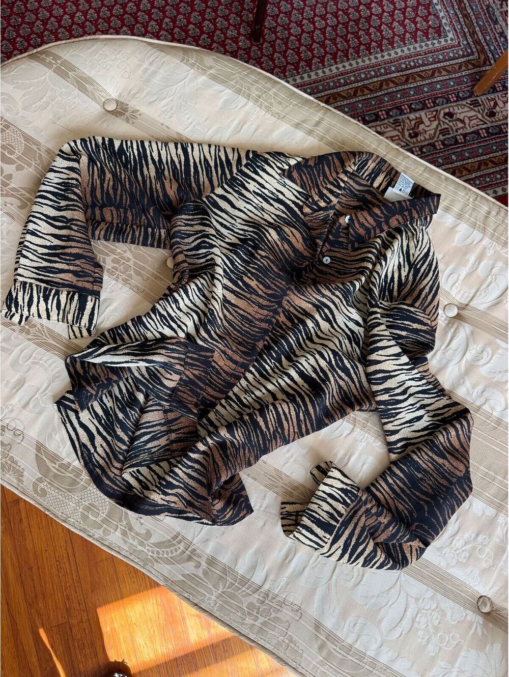 Tiger print blouse